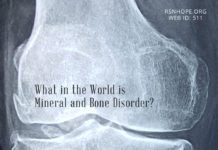 Mineral and Bone Disorder - kidney talk