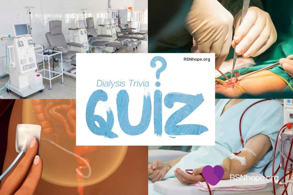 Dialysis Trivia Quiz Renal Support Network
