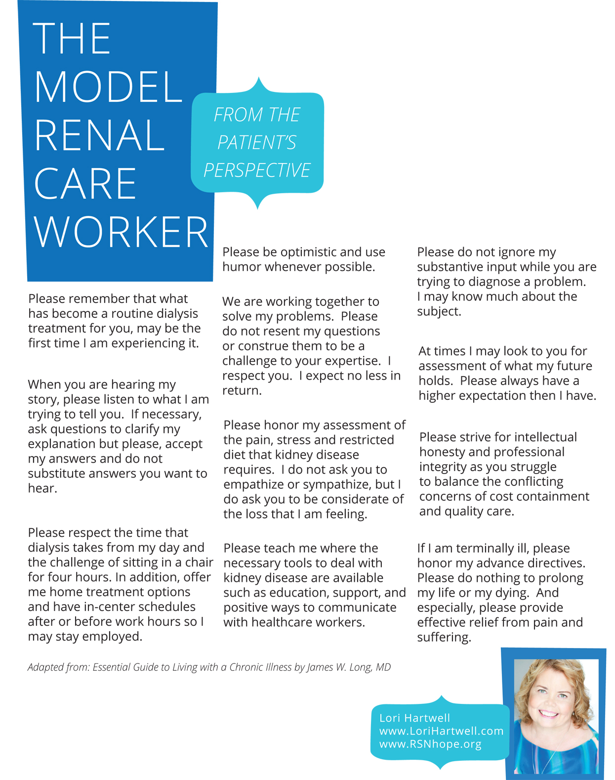 Patients Perspective-Model renal care worker - Lori Hartwell-2