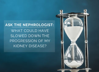 slowing the progression of kidney disease