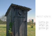 protect kidneys - don't hold in urine