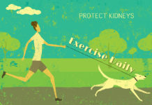 protect kidneys - exercise daily