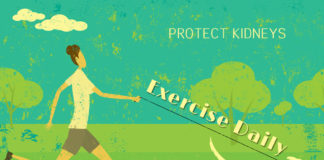 protect kidneys - exercise daily