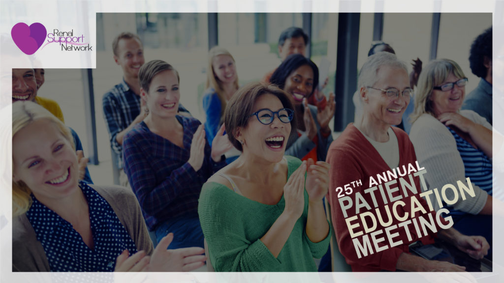 Kidney Disease Support Group and Patient Education Meetings
