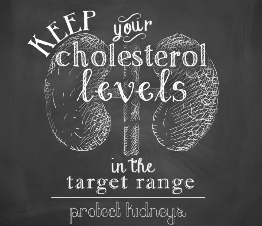 Protect kidneys - Cholesterol