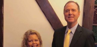 Congressman-Adam-Schiff-Woman-of-the-year-Lori-hartwell