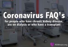 Coronavirus (Covid-19) FAQ’s for people who have chronic kidney disease, are on dialysis or who have a transplant